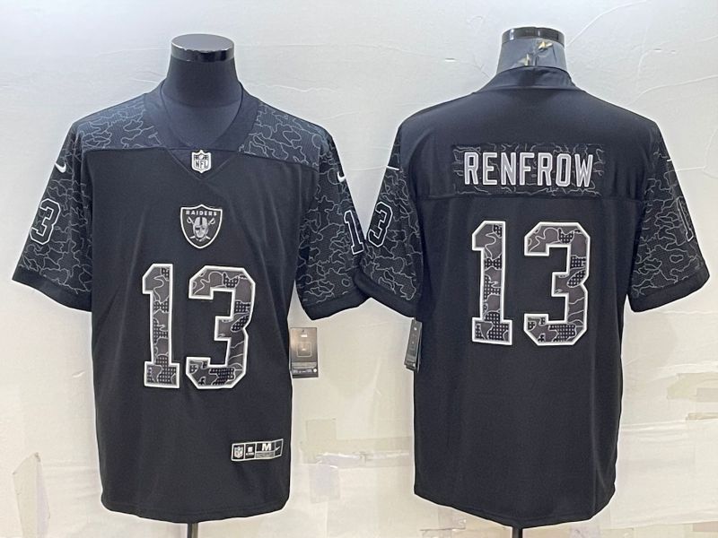 Men Oakland Raiders #13 Renfrow Black Reflector 2022 Nike Limited NFL Jersey->women nfl jersey->Women Jersey